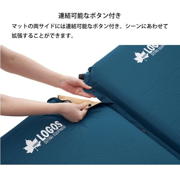 LOGOS（ロゴス） 高密弾力 100セルフインフレートマット・SOLO