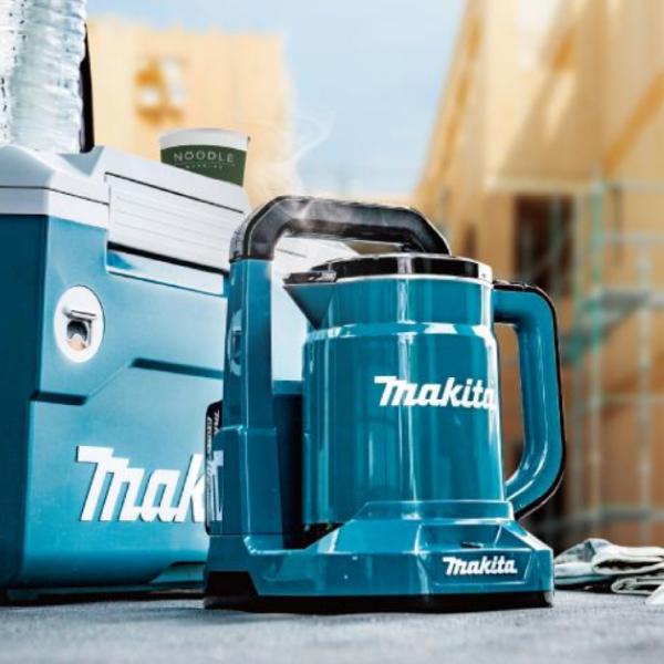 マキタ（makita） 充電式ケトル 青 本体のみ makita KT360DZ バッテリ