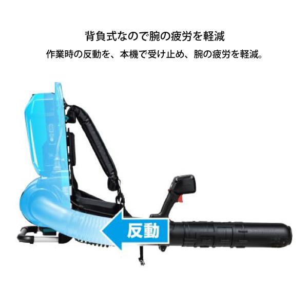 マキタ（makita） ブロワ 40Vmax 充電式背負ブロワ 本体のみ MUB002CZ