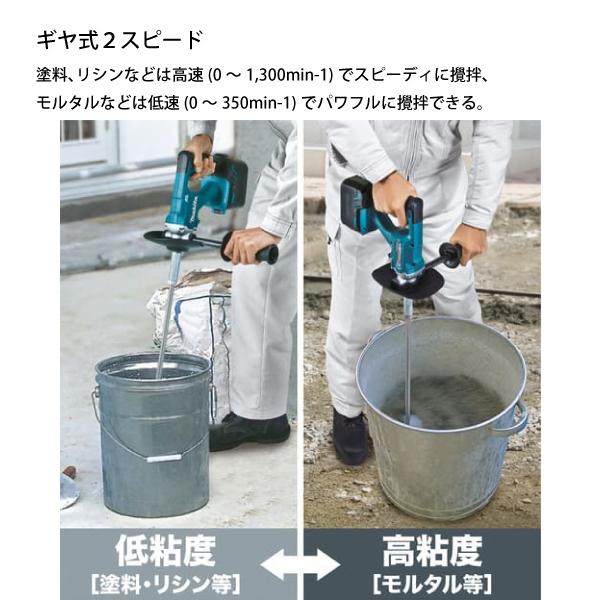 マキタ（makita） 18V 充電式カクハン機 makita UT130DRG バッテリー