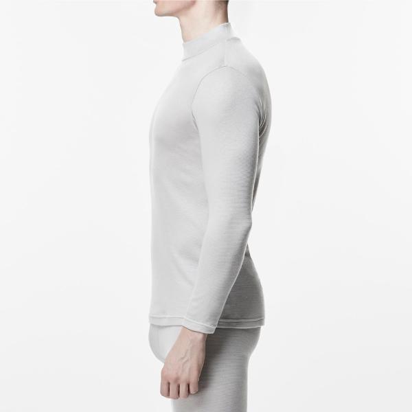 ミズノ ブレスサーモアンダーウエアプラスハイネック長袖シャツ メンズ