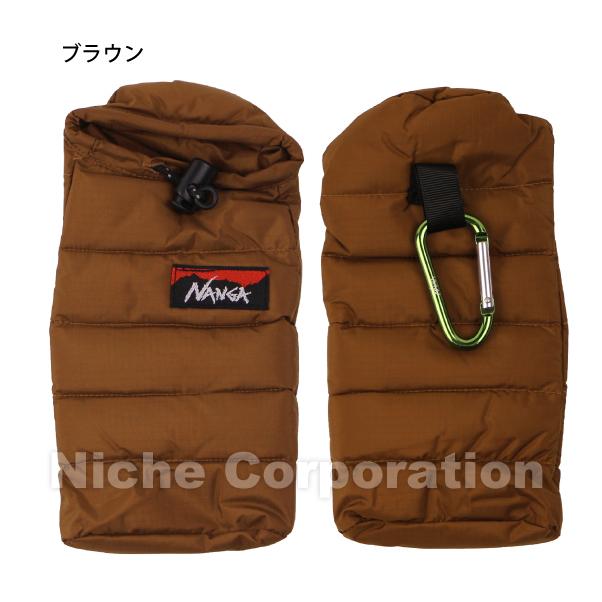 NANGA 旅行用ポーチ ブラウン NANGA ナンガ エコハイブリッドワッフル