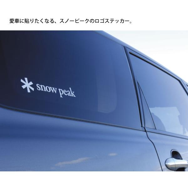 snow peak（スノーピーク） シール ロゴ ステッカー アスタリスク S NV