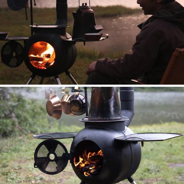 【タイムセール】 オージーピッグ 薪ストーブ ファイヤーサイドエディション 78000 ストーブ 薪 アウトドア BBQ キャンプ バーベキュー Ozpig FIRESIDE Edition 【2909996111】(16425円)