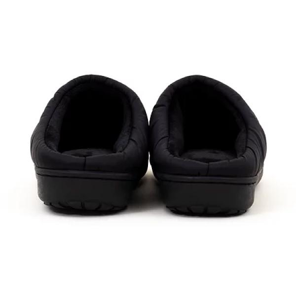 SUBU(スブ) サンダル ブラック SB-BK 撥水 裏起毛 靴 スリッパ 冬