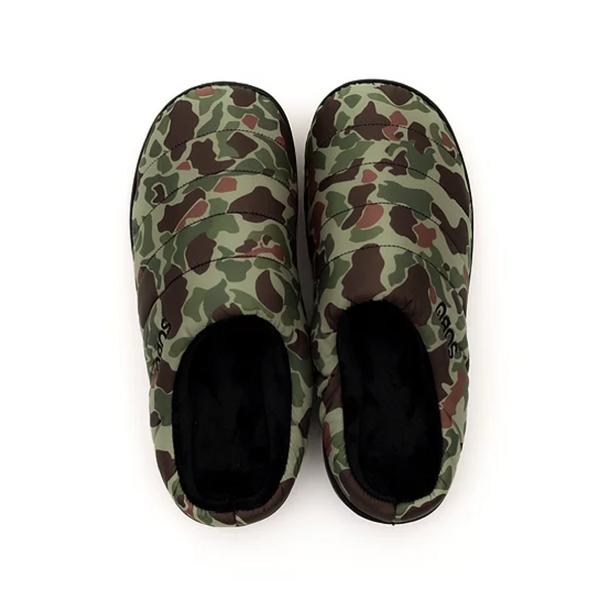 SUBU(スブ) サンダル ダックカモ SB-DCM 撥水 裏起毛 靴 スリッパ 冬