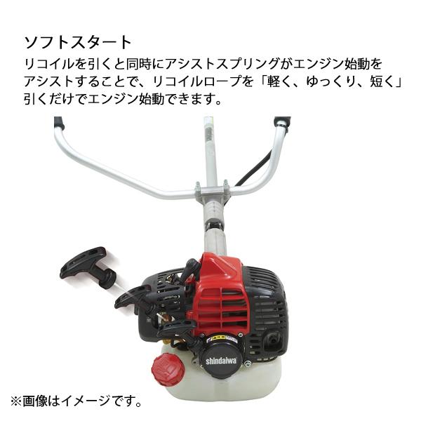 新ダイワ 刈払機 山林用 ジュラルミン ループハンドル RM3125-PTD 草刈