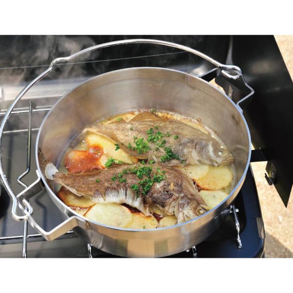 SOTO ソト ステンレス ダッチオーブン 10インチ ハーフ ST-910HF