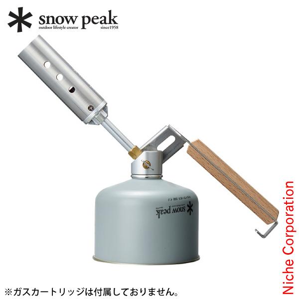 スノーピーク フォールディングトーチ GT-120  キャンプ用品 焚火 焚き火 ソロ ヒーター | snow peak