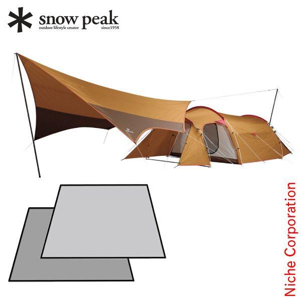 スノーピーク テント エントリーパックTT ＆ マットシートセット SET  