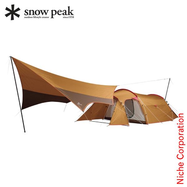 スノーピーク テント エントリーパックTT SET-250RH トンネルテント アウトドア タープ キャンプ トンネルテント ファミリーテント | snow peak