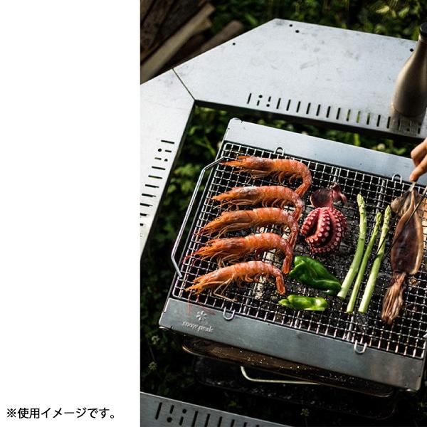 snow peak（スノーピーク） 焚火 焼アミ Pro.M ステンレス ST-033MAR
