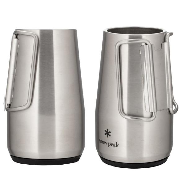 【美品 ２個セット】スノーピーク  peakサーモジョッキ 700 snow peak（スノーピーク） サーモジョッキ700 TW-700 真空断熱構造