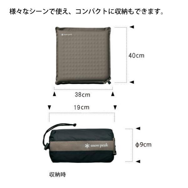 スノーピーク マット ＆ ピロー TM-094R キャンプ 枕 寝具 | snow peak | 02