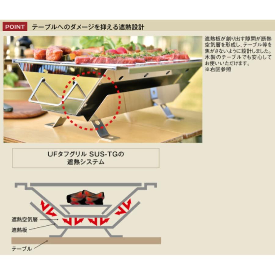 UNIFLAME ユニフレーム UFタフグリル SUS-600 665404 アウトドア UNIFLAME ユニフレーム UFタフグリル SUS-600 665404 アウトドア
