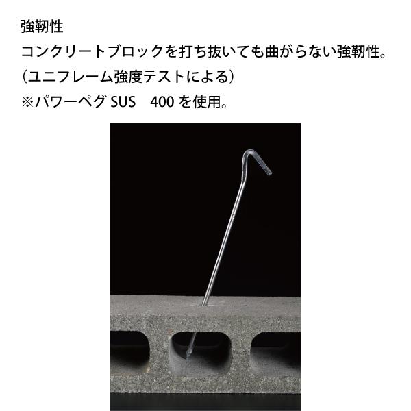 UNIFLAME（ユニフレーム） パワーペグSUS 200 キャンプ ペグ : ニッチ