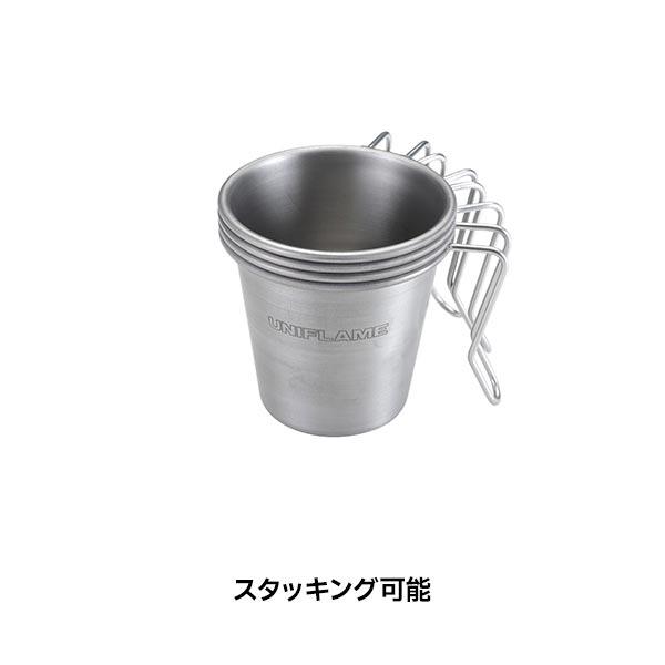 UNIFLAME（ユニフレーム） スタッキングマグ350 チタン 666104