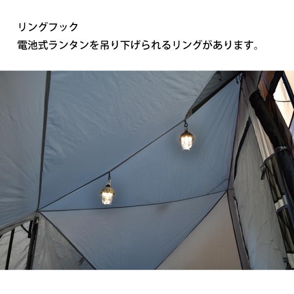 UNIFLAME（ユニフレーム） REVOスクエアテント4 TAN UNIFLAME 682371