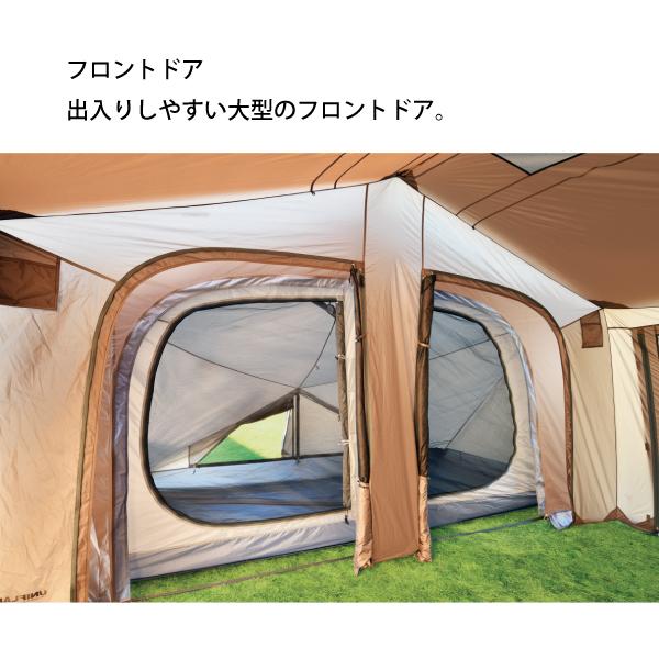 UNIFLAME（ユニフレーム） REVOスクエアテント4 TAN UNIFLAME 682371