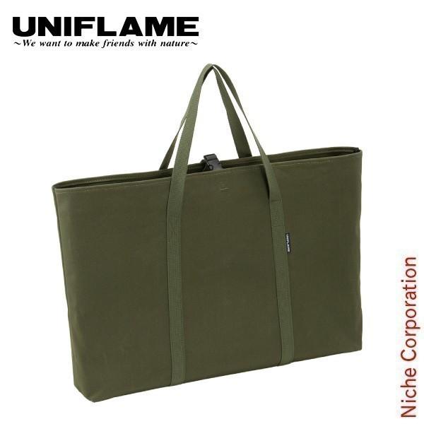UNIFLAME（ユニフレーム） 焚き火テーブル トート (モスグリーン