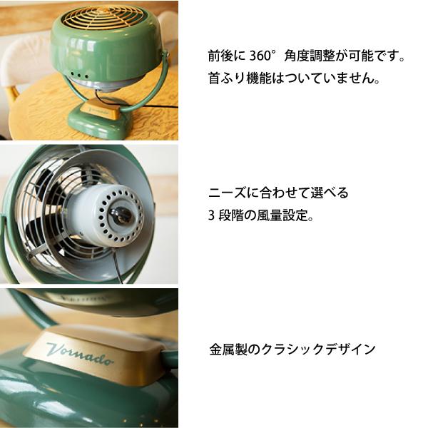 Vornado VFAN2-JP サーキュレーター　グリーン 自然大好き！ニッチ・リッチ・キャッチ サーキュレーター
