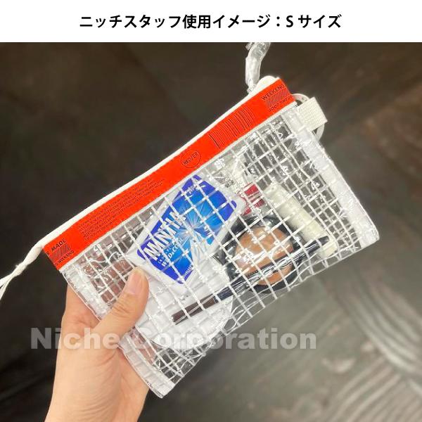【ラヴィ】フラットポーチ ウィークエンダー グリッド フラットケース S 78575 アウトドア