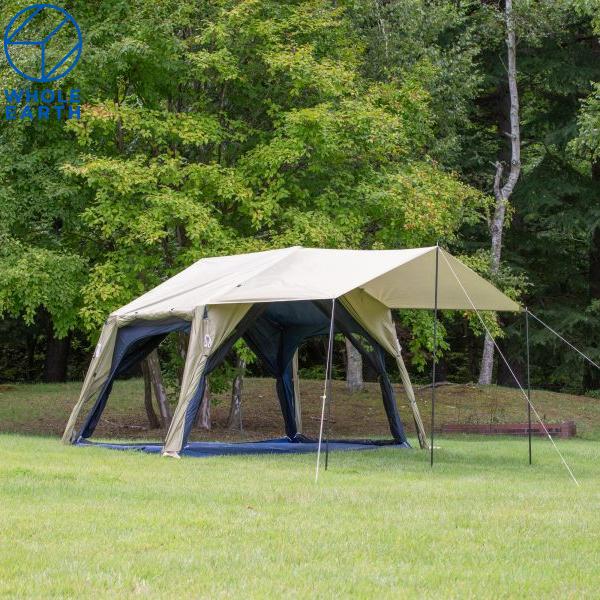 新品未開封 ホールアース EARTH HARMONY LODGE ハーモニー 今どき快適スペックも完備。3面キャノピー可能な新感覚「ロッジ