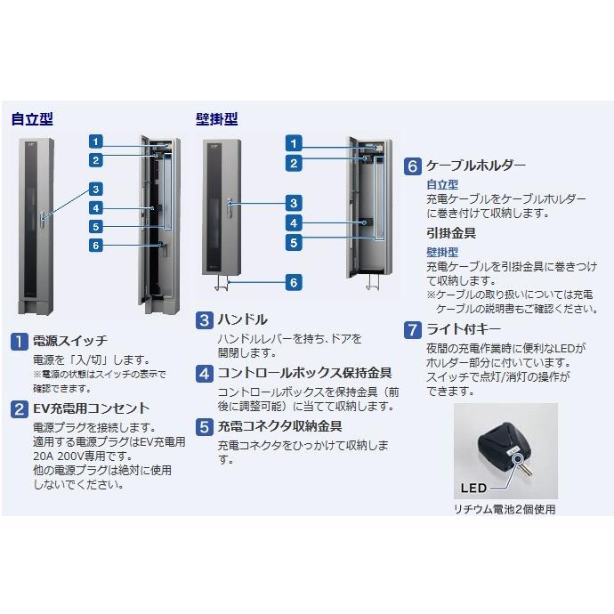 河村電器産業 ECPS スタンドタイプ EV普通充電用電気設備 EVコンポ プライム｜nichi-den｜02