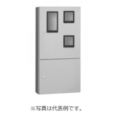 河村電器産業 MI121P 引込計器盤用 屋根無タイプ 屋内・屋外兼用/木製基板/WHMスペース付 クリーム