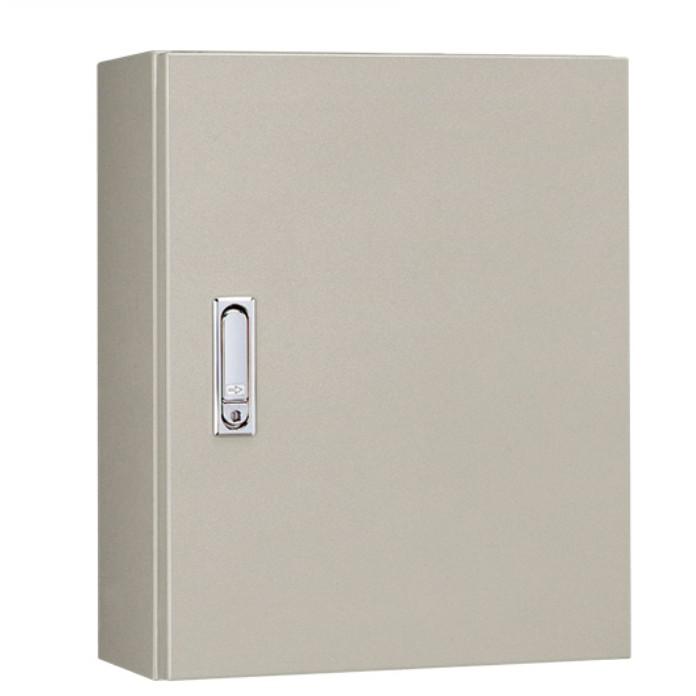 日東工業 RA16-56C 制御盤キャビネット （水切構造、防塵・防水パッキン付）　鉄製基板 クリーム