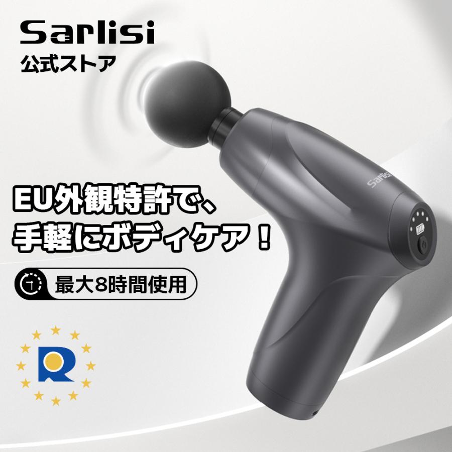 マッサージガン 筋膜リリース 小型 マッサージ器 ハンディガン mini ミニ 健康家電 ドクターイチオシ SAMD02GY（Yahoo!・Sarlisi 公式店）