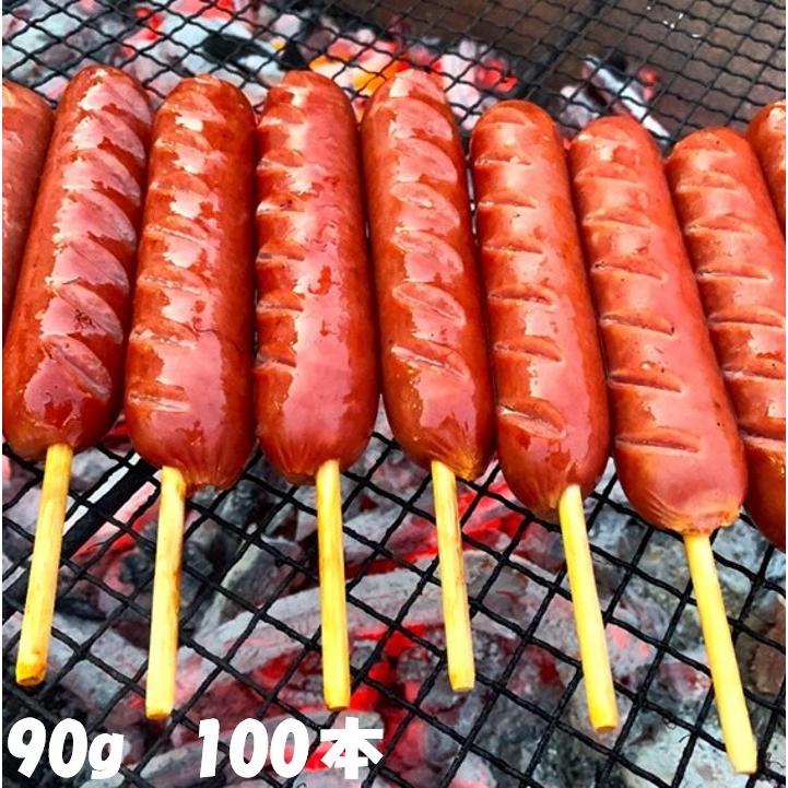 フランクフルト串付き(90g) 100本 おまけ付 送料無料 フランクフルト串付き(90g) 100本 おまけ付 送料無料