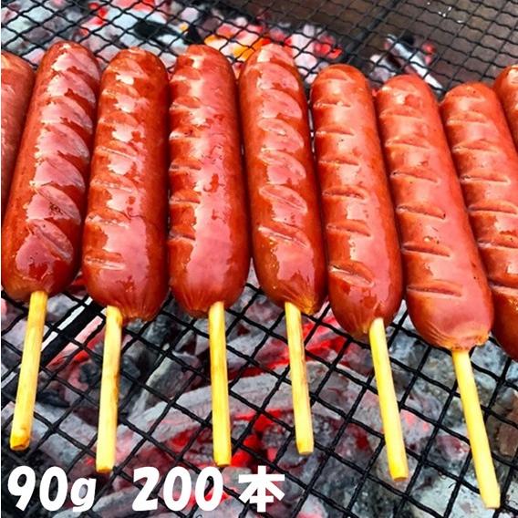 3/2より値上げ】フランクフルト串付き(90g) 200本 おまけ付 送料無料