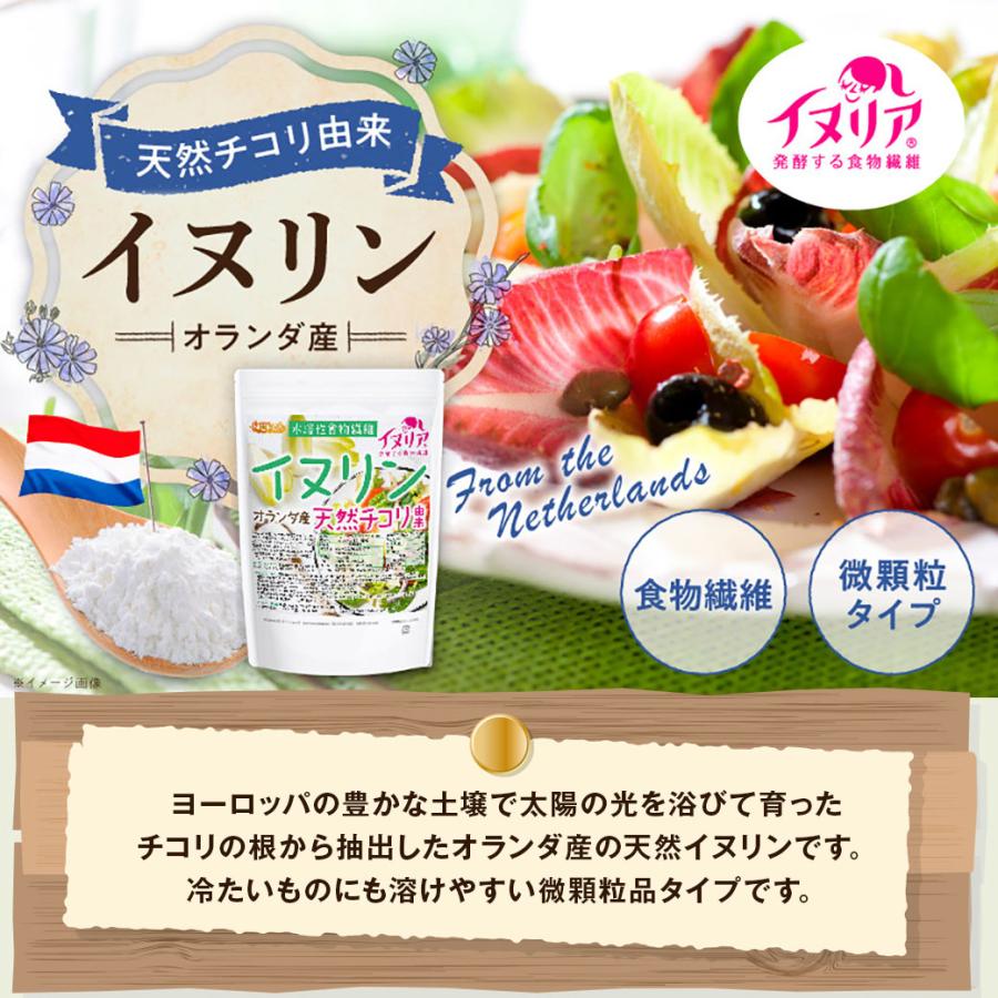 NICHIGA（ニチガ） イヌリン（オランダ産） 500g 【メール便専用品