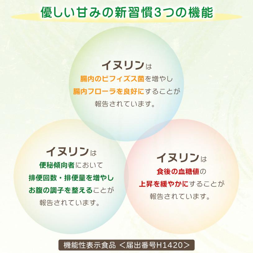 NICHIGA（ニチガ） 【機能性表示食品】天然由来 イヌリン 500g