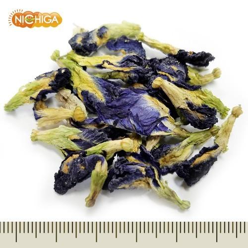 バタフライピー 100ｇ 【メール便専用品】【送料無料】 Butterfly Pea 青いお茶 ノンカフェイン 無着色 無香料 [06] NICHIGA(ニチガ)｜nichiga｜03