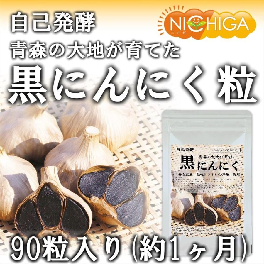 発酵黒にんにく粒 90粒（22.5ｇ） 約1ヶ月分 [02] NICHIGA(ニチガ)｜nichiga｜02