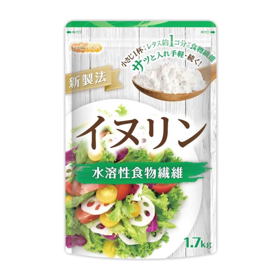 NICHIGA（ニチガ） イヌリン 1.7kg 水溶性食物繊維 TK0 : NICHIGA