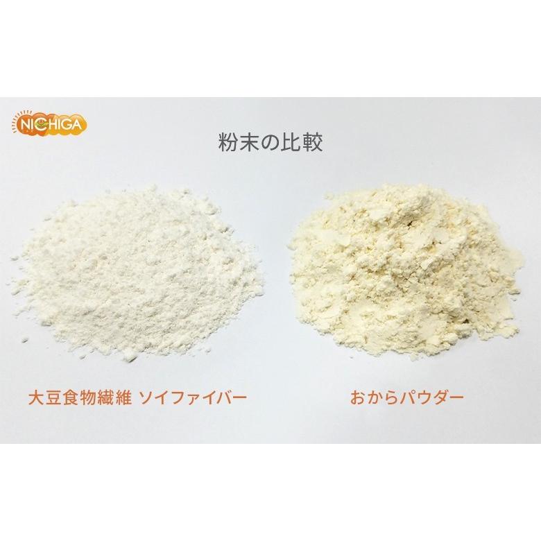 大豆食物繊維（ソイファイバー） 500ｇ 【メール便専用品】【送料無料】 糖質0ゼロ IP管理大豆使用(分別生産流通管理) [05] NICHIGA(ニチガ)｜nichiga｜04