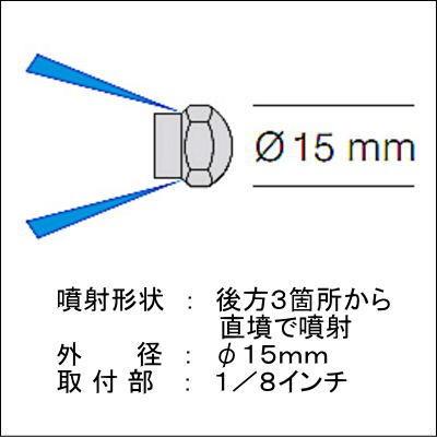 【送料無料】高圧洗浄機用 配管洗浄　クランツレ パイプクリーニングホース　１０ｍ　｜nichikurashop｜02