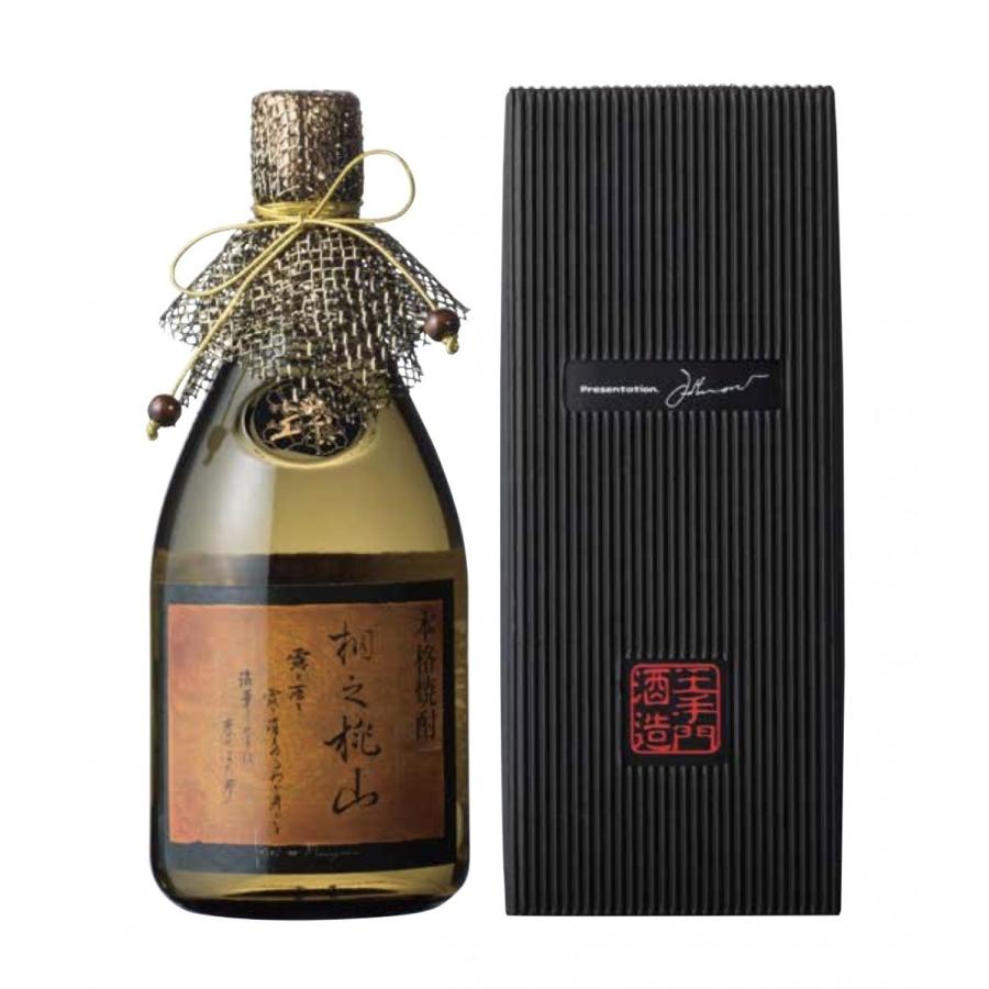 桐乃桃山（きりのももやま）麦焼酎 40度 720ml 原酒/樫樽貯蔵 酒蔵王手