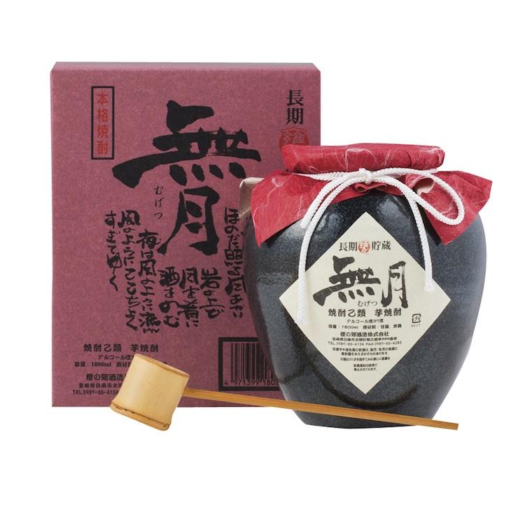 無月（芋焼酎）原酒 甕壷37度 1800ml 櫻の郷酒造 宮崎県日南市 : 日南