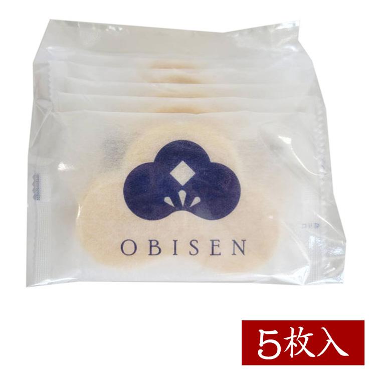 飫肥（おび）せんべい5枚入　宮崎日南銘菓　国産もち米や日南産黒砂糖入り　おみやげ自宅用 | 