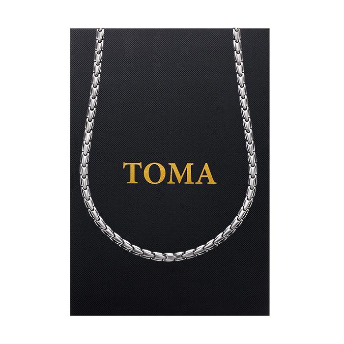 TOMA4MF（シルバー）管理医療機器認証 磁気ネックレス・ゲルマニウム