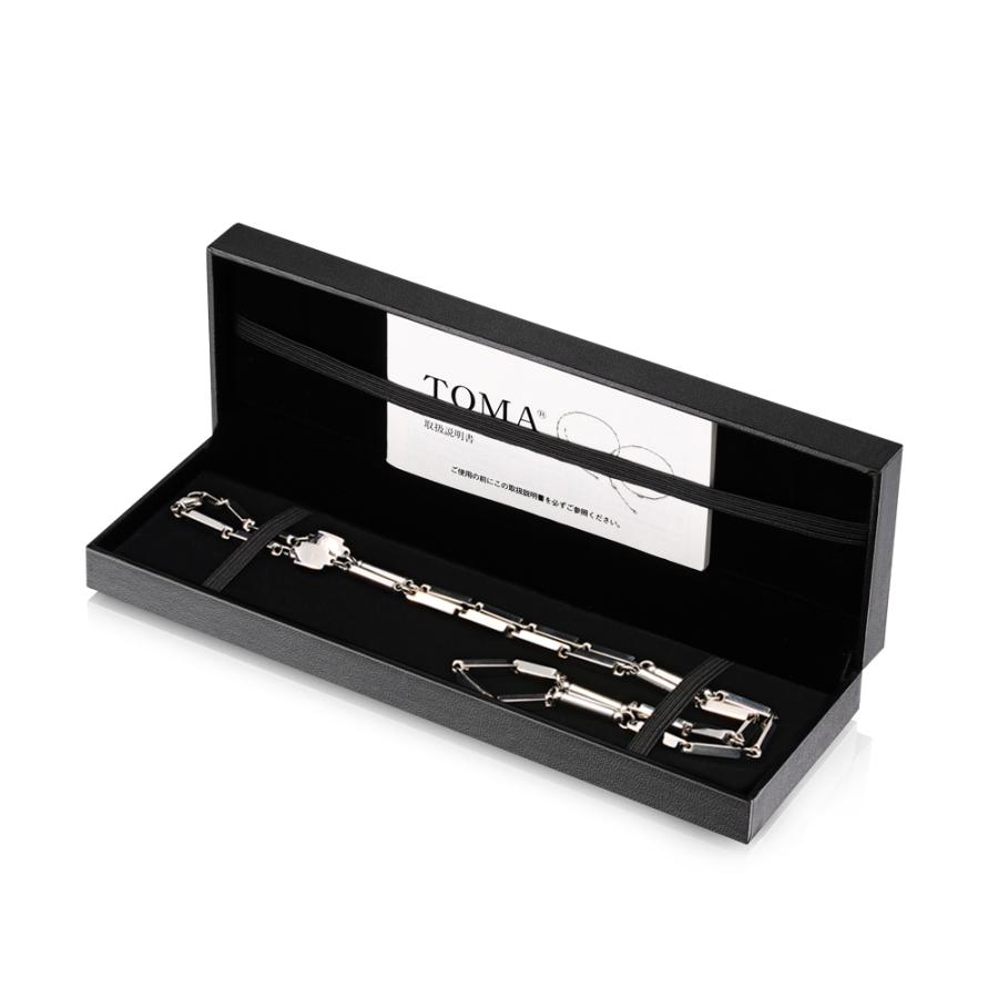 TOMA5M（シルバー）管理医療機器認証 磁気ネックレス