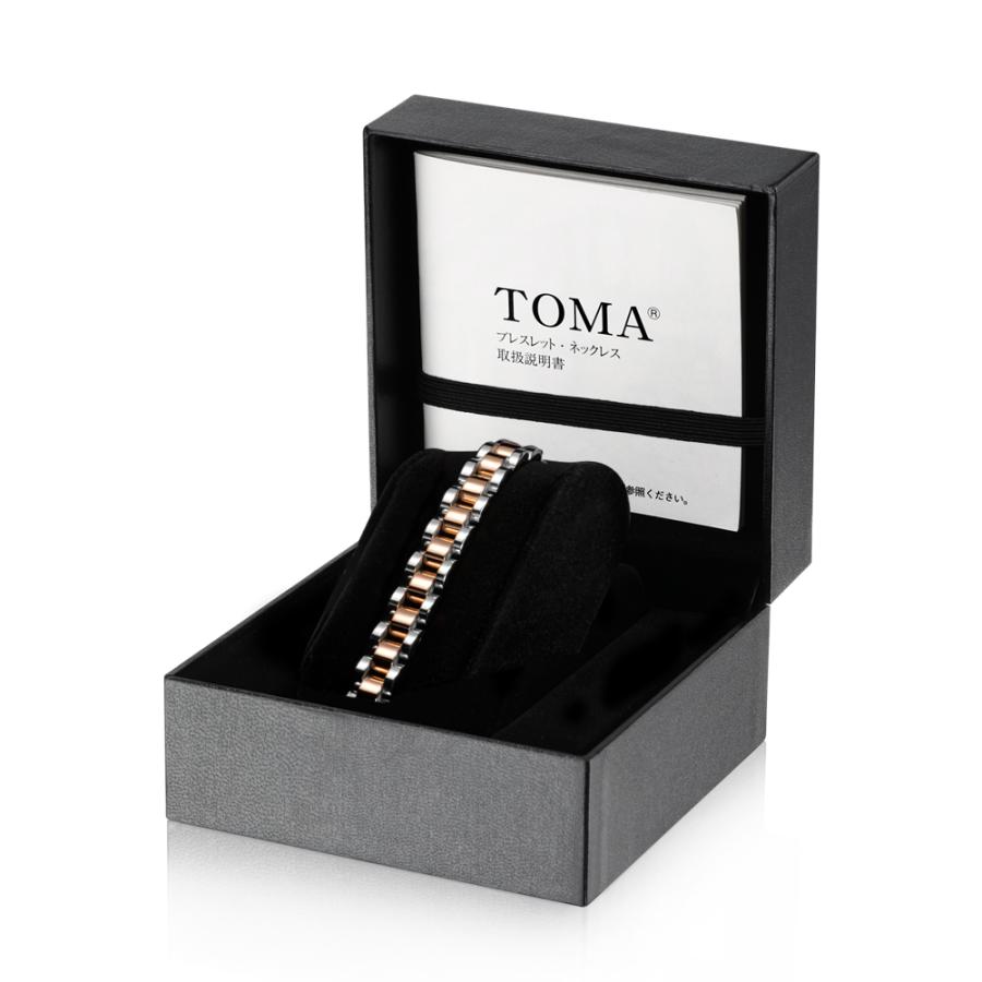 Toma 16f 男性 磁気ブレスレット シルバー ピンクゴールド 国内送料無料 保証書 ギャランティーカード 付き Nh863 日王株式会社 通販 Yahoo ショッピング