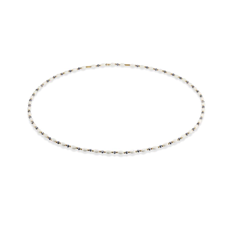 TOMA34MF WG(ホワイト・ゴールド)管理医療機器認証 ヘマタイト磁気