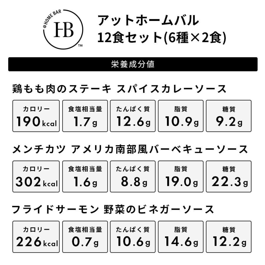 宅配 冷凍弁当 アットホームバル 12食セット 冷凍弁当 冷凍食品 お弁当 お取り寄せ 冷凍おかずセット 一人暮らし お惣菜 おかずセット ニチレイフーズ｜nichireifoods｜18