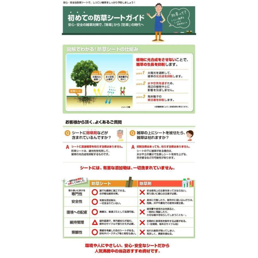 日本マタイ 10年 100cm 1m 100m 1×100m HC10650 防草シート 除草シート