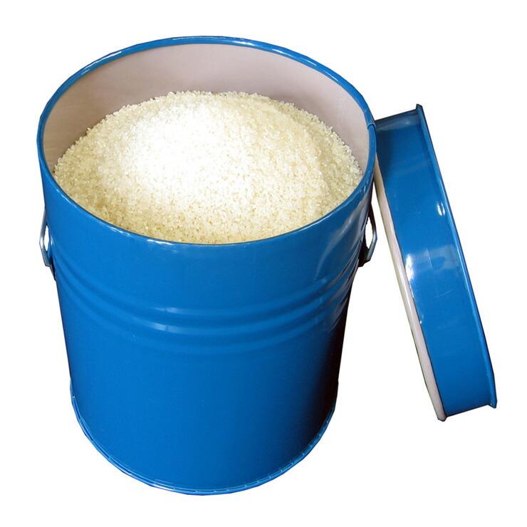 米びつ缶2缶セット（15kg・30kg）米 玄米 保管庫 貯蔵 15kg 30kg 2個セット 川辺製作所 送料無料 メーカー直送の画像